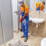 Gym Bathroom Cleaning